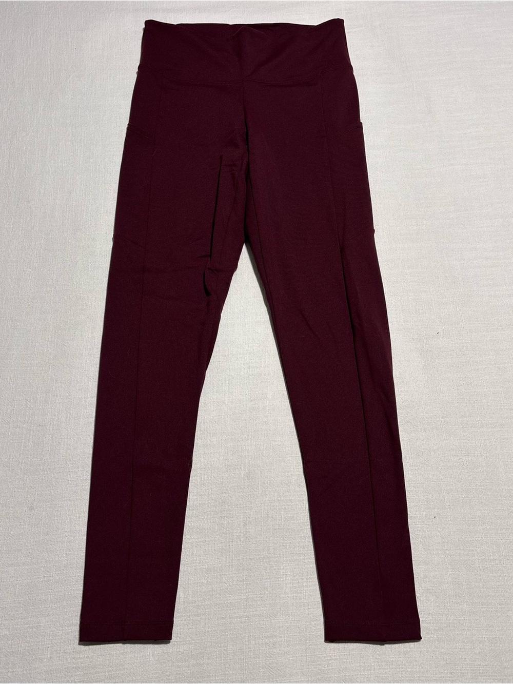 Tommy John Go Anywhere Leggings | Maroon | Size Medium